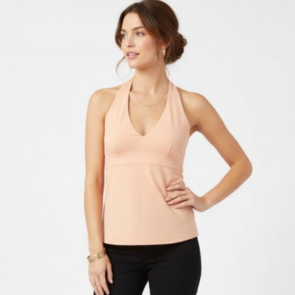 Vineyard Vines Seersucker Halter Top Size 12